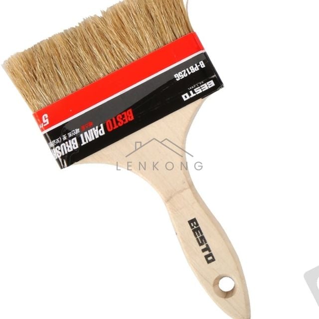 페인트칠도구 페인트브러시 페인트붓 보급형 5인치 125mm 12ea