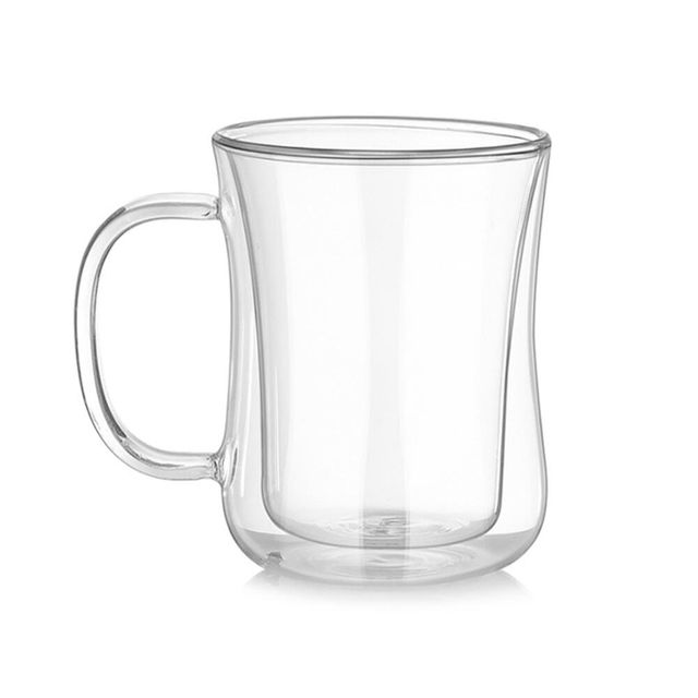 벨르 이중 유리컵 220ml 이쁜유리잔 내열이중유리컵 예쁜유리컵