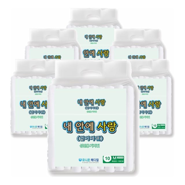 성인용 겉기저귀 노인 간병 요양원 중형(M)60개(6팩)