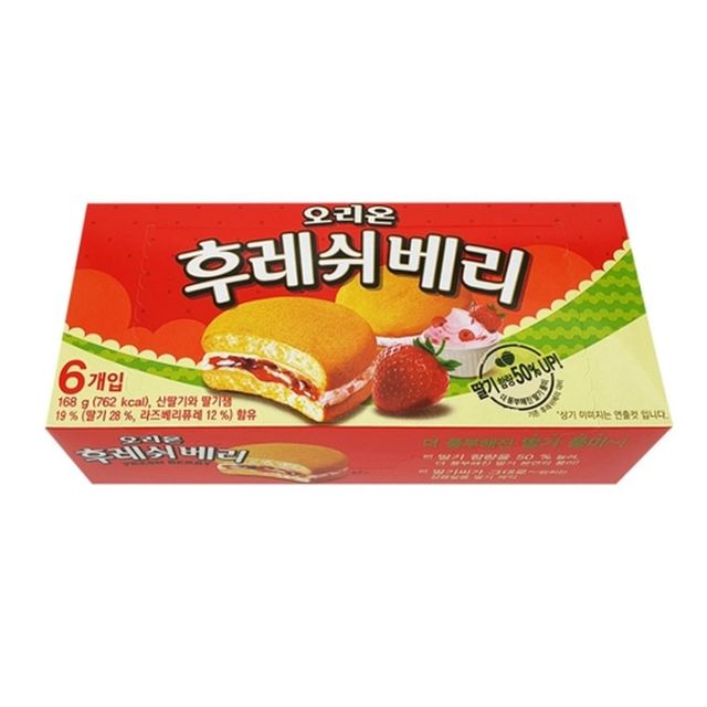 오리온 후레쉬베리168g (1개입)