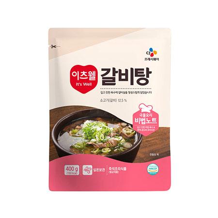 이츠웰 갈비탕 레토르트 400g 1개 즉석국 즉석탕 간편조리식품 간편조리국 갈비탕 간편갈비탕 간편조리갈비탕 이츠웰갈비탕 캠핑요리 캠핑음식