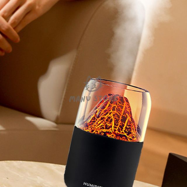 미니가습기 책상용가습기 USB 무드등 가습기 V2 250ml 블랙