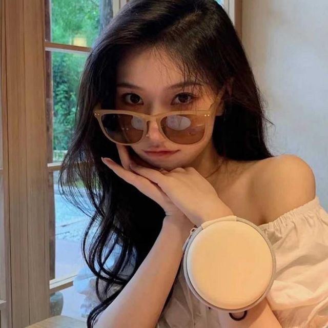 편광 선글라스 접이식 자외선 폴딩 차단 블루라이트 뿔테 케이스