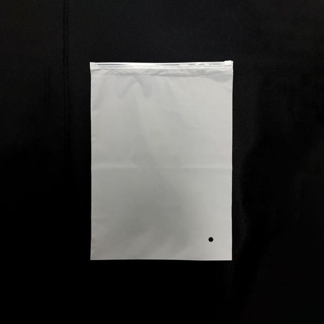 여행용 PEVA 슬라이드 파우치 지퍼백 25x35cm 3호 옷보관