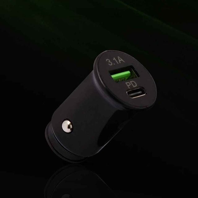 차량용 고속 충전기 C타입 USB 포트 멀티 충전기 - 이미지 1