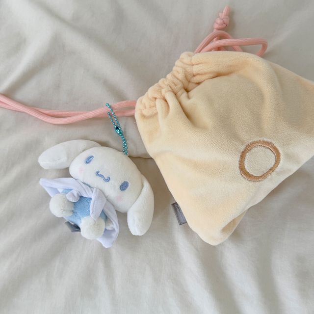 산리오 포근 담요 헬로키티 시나모롤 포차코 마이멜로디 인형 키링 (시나몬롤 포챠코 마멜 헬로우키티) - 이미지 6