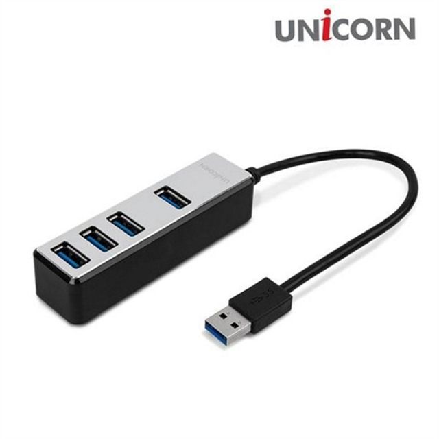 고속 4 포트 usb 허브 데이터 usb 3.0 허브 무전원