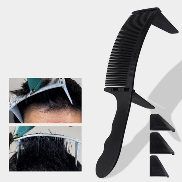 셀프 NEW 헤어 커브빗 브러쉬 컷트 도구 곡선 틴닝 휴대용 일자빗
