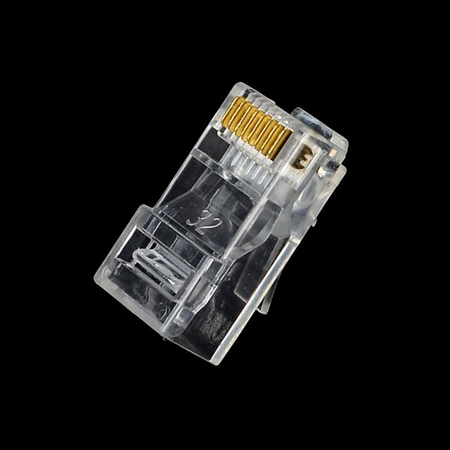 랜선 RJ45 모듈러 플러그 8개입 풋팅 네트워크 - 이미지 6