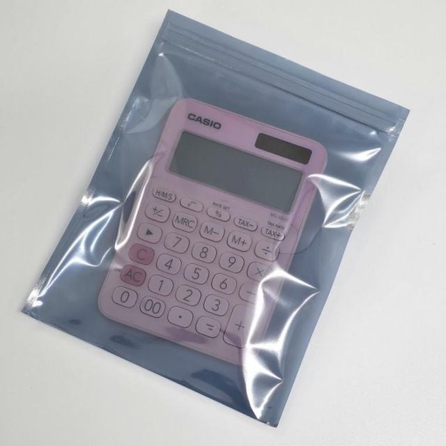 정전기 차단 방지 봉투 제전 17x22cm 지퍼백 다회용 딩 포장 비닐