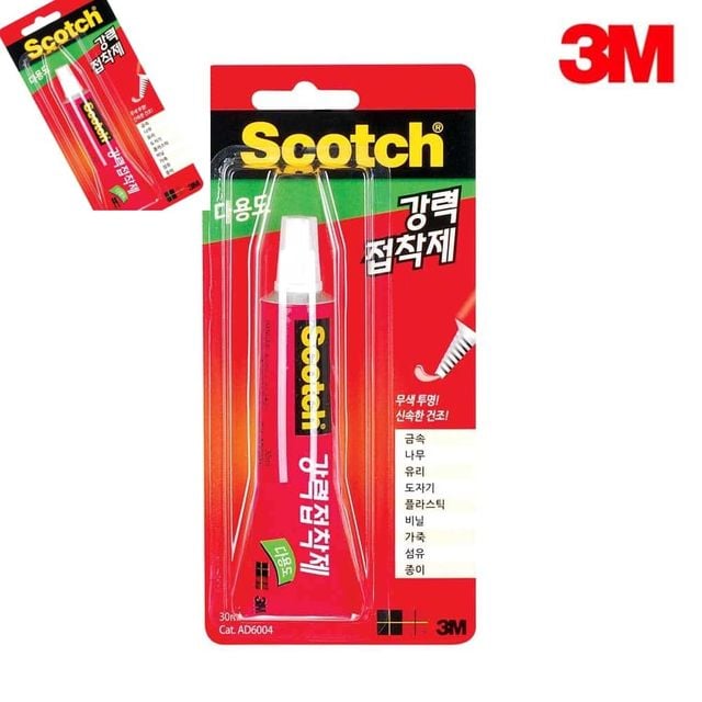 3M 다용도 강력 30ml 플라스틱 금속 고무 세라믹