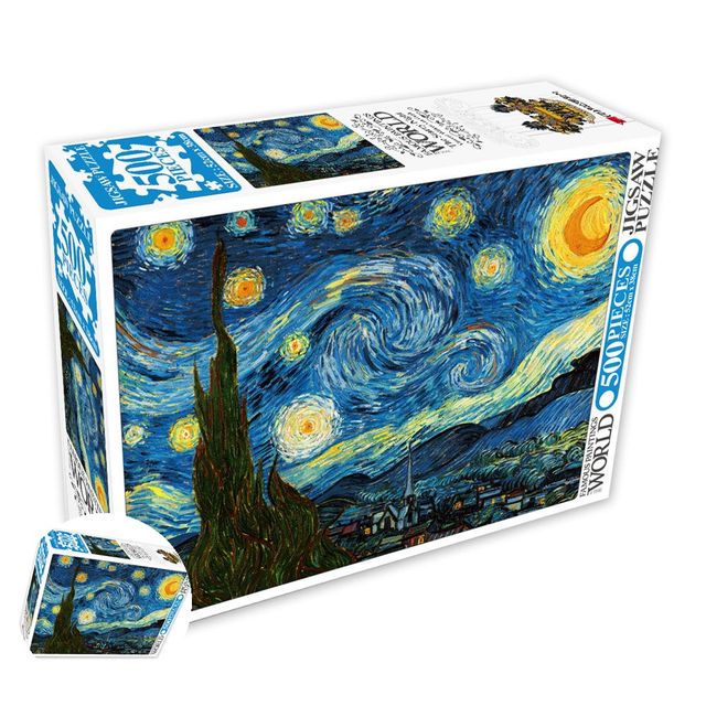 청소년퍼즐 보드게임 직소퍼즐 명화 500pcs 별이 빛나는 밤에