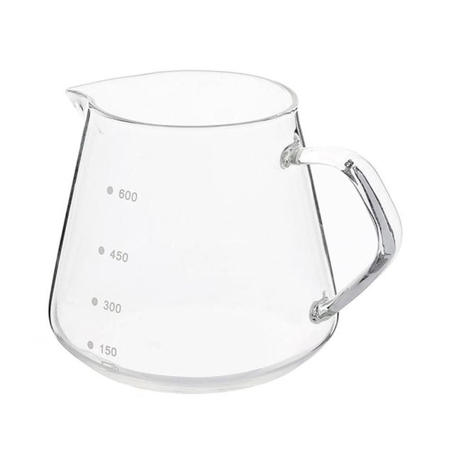 내열유리 핸드드립 눈금 커피서버 600ml