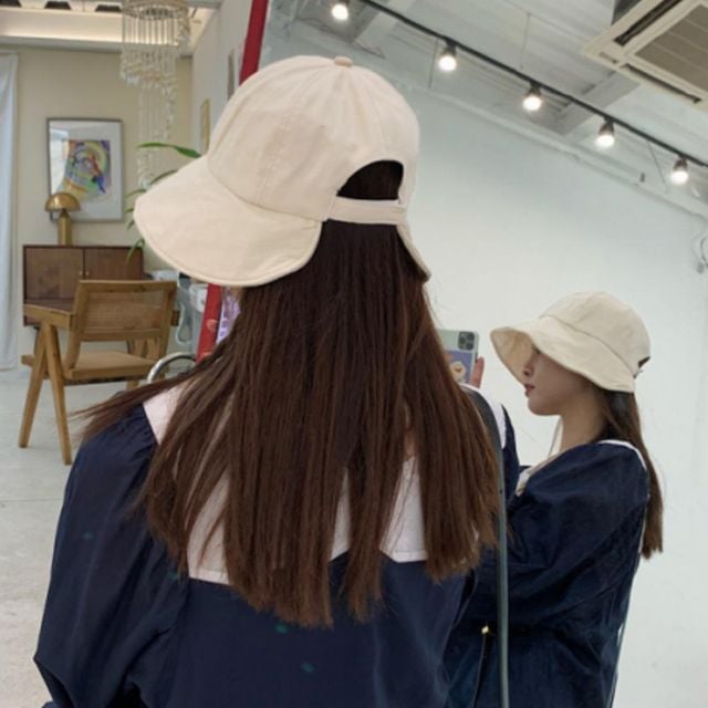 여성 자외선차단 양면 보넷ㅎ형 버킷햇 벙거지 모자 봄여름 햇빛가리개