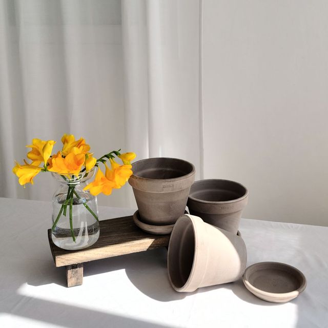 3개셋트 이태리 기본형 바소 모카 EV13x12cm+R11받침 - 이미지 8
