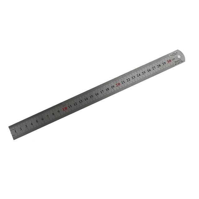 스틸자 30cm 철제자 30CM자 - 이미지 1