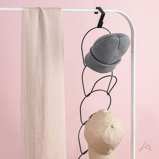 모자걸이 5p 모자수납 모자수납걸이 - 이미지 3