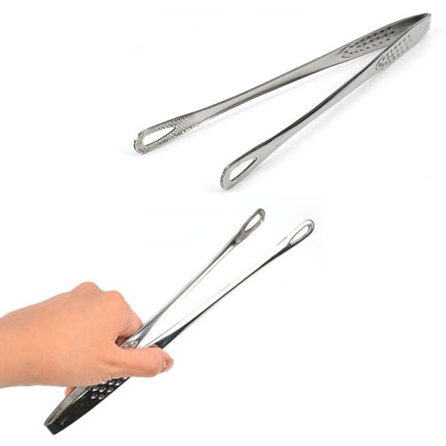 스텐 일식 초밥 고기 장어 요리 집게 24.3cm 7호