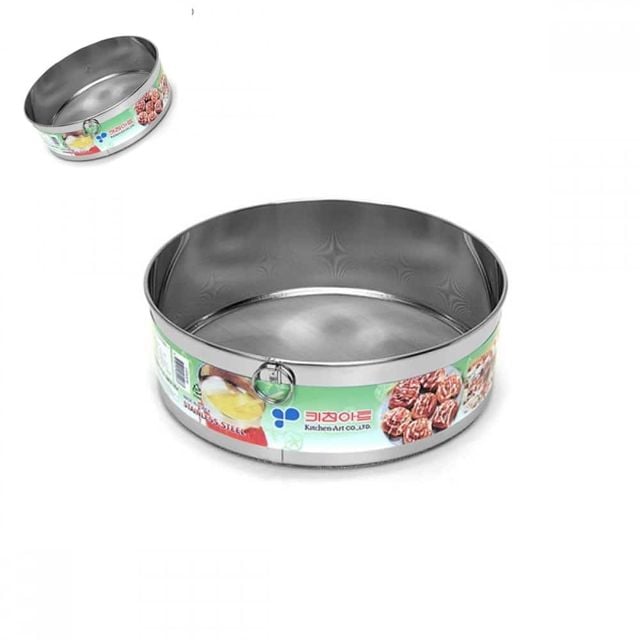 스텐레스 채반 채망 소 19cm 제과체 스텐채망 제빵채반 제빵체망