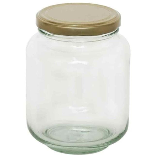 유리병 H형 580ml 유리병용기 유리밀폐병 보관유리병 유리저장병
