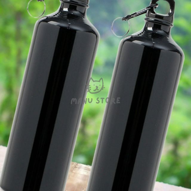 차통 트레킹 스포츠 물병 2p세트 750ml 블랙
