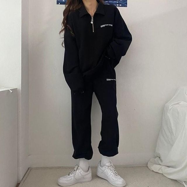 여성 2반집업 데일리 운동복 세트 LKSS82 신상 트레이닝 상의 집업 여자 여성 여름 운동복 조거 세트 라운