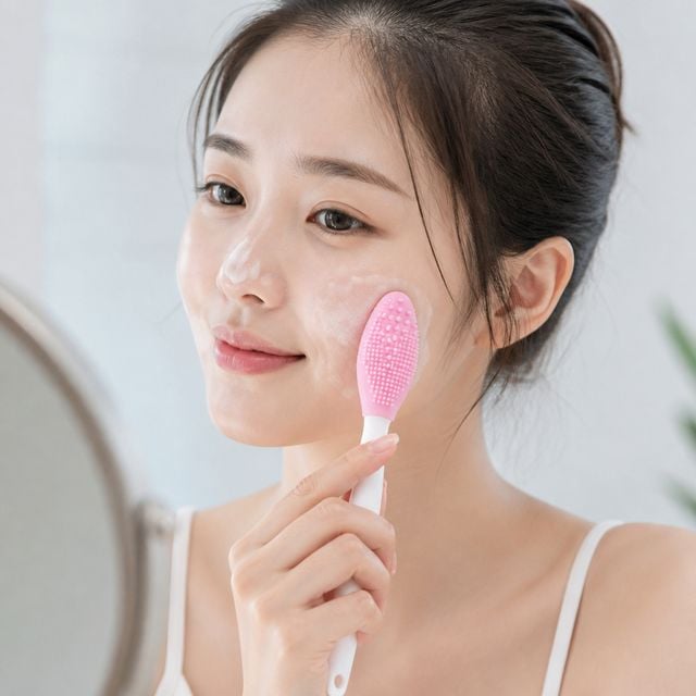 블랙 세안 실리콘 피지 제거 세안기 클렌징 도구