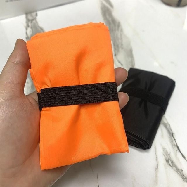 55X43cm 대형 장바구니 빅백 시장가방 형광색 쇼핑 아줌마 단체 백 선물 마트 주문 가방 오렌지