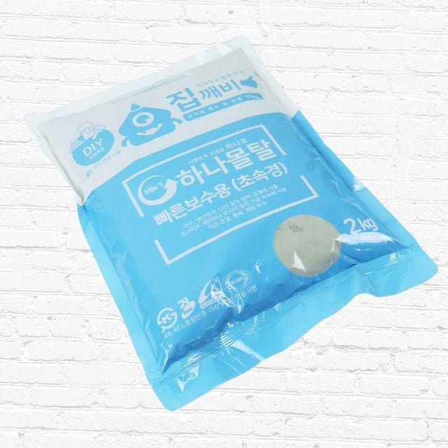 초속경 몰탈 2kg 콘크리트균열보수제 초속경시멘트 - 이미지 1