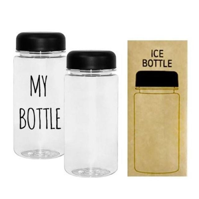 국산 아이스 마이보틀 PET 350ml 무지 종이박스