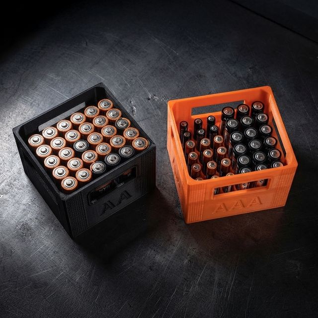 맥주 상자 모양 건전지 보관 수납 박스 501758 - 이미지 2