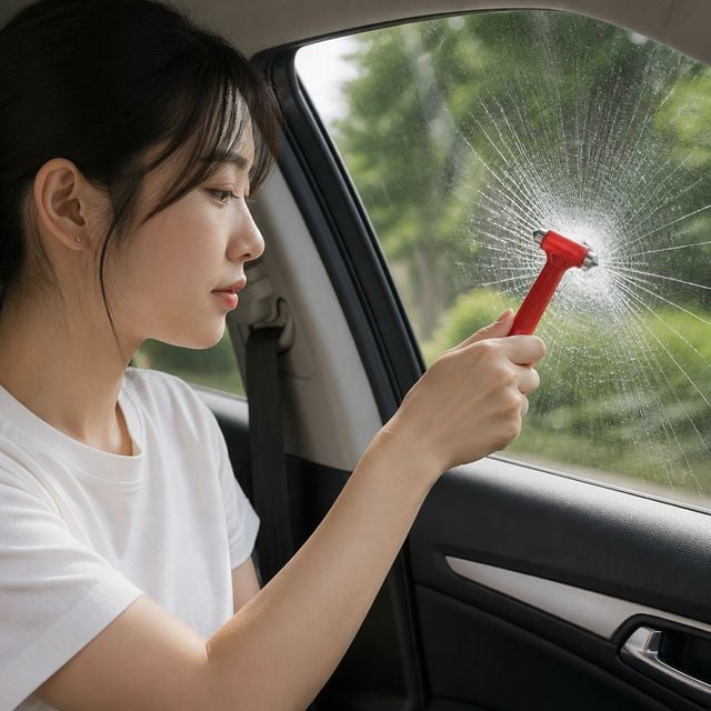 비상 탈출용 자동차 안전 망치 구조 유리 파괴 도구