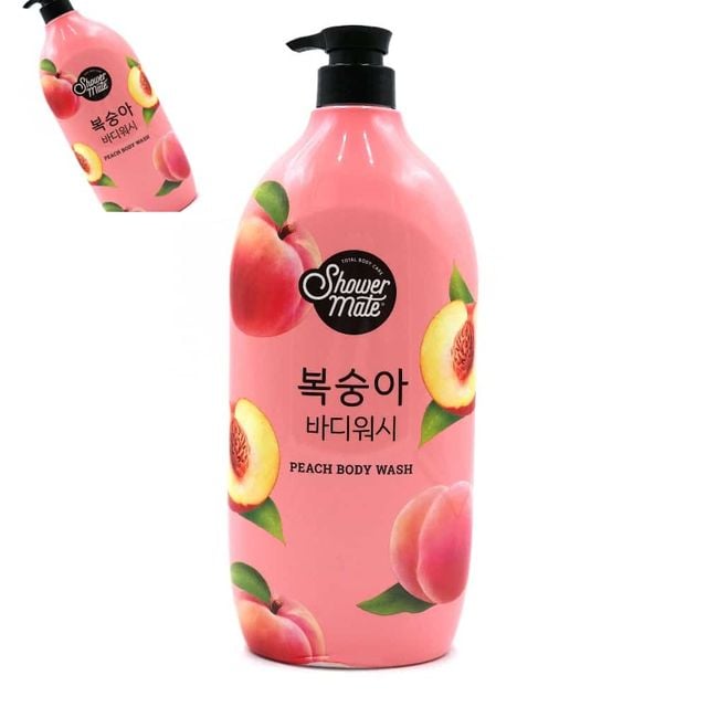 복숭아 바디워시 바디샴푸 퍼퓸바디워시 과일향바디워시 향오래가는바디워시