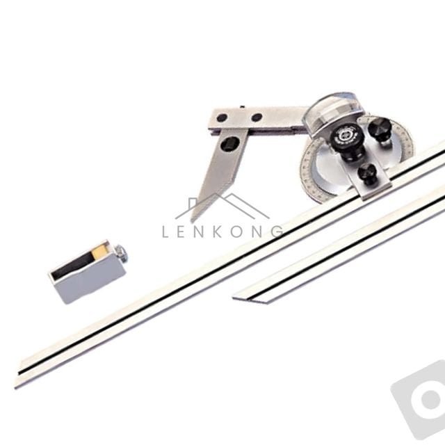 각도자 각도측정 베벨각도기 BP 301 150 300mm 360인치 0 90인치x4