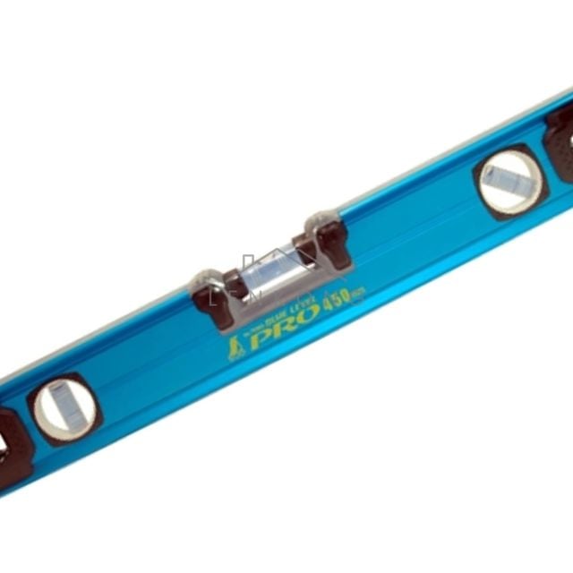 수평자 수평측정기 수평 블루레벨프로 광폭 S 76393 450mm 0.35mm m