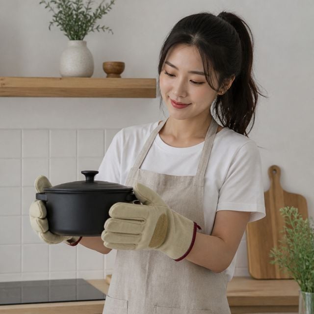 바베큐 조리용 내열 장갑 캠핑 주방용 조리 도구 글러브