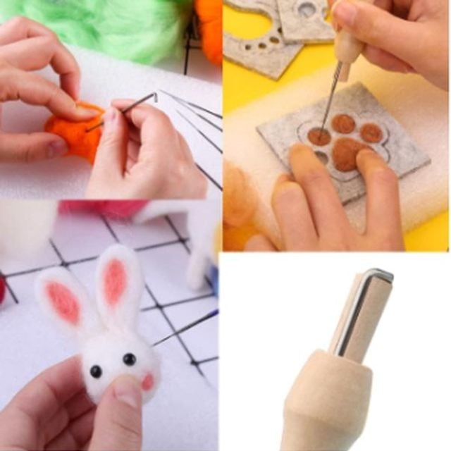 양모펠트 니들펠트 DIY 인형 만들기 세트 키트