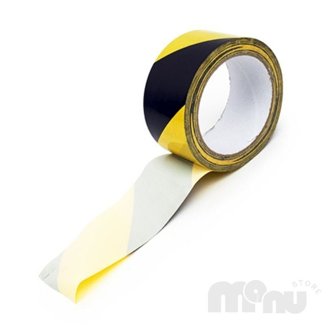 위험방지 위험표지 사선 출입경고 테이프 48mm X 18m