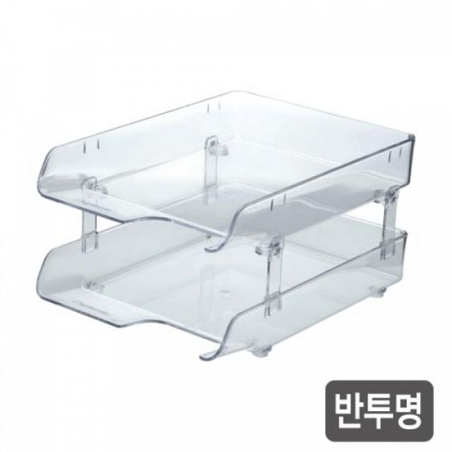 투명 스모그 문서받침대 서류정리함 서류 정리대 스그 트레이 받침 문서보관화일