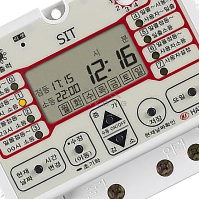 전기스위치 현관타이머스위치 디지털 타임스위치 SIT 20A 1EA