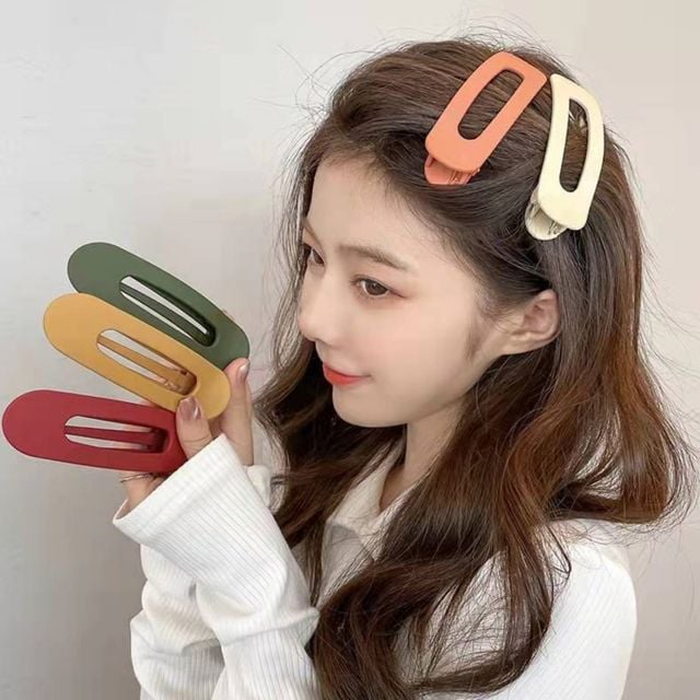 색상 다양한 큰 집게핀