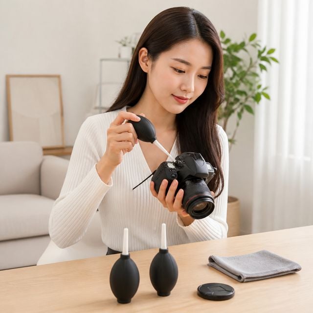 먼지제거 에어블로워 손펌프 송풍기 카메라 청소용품