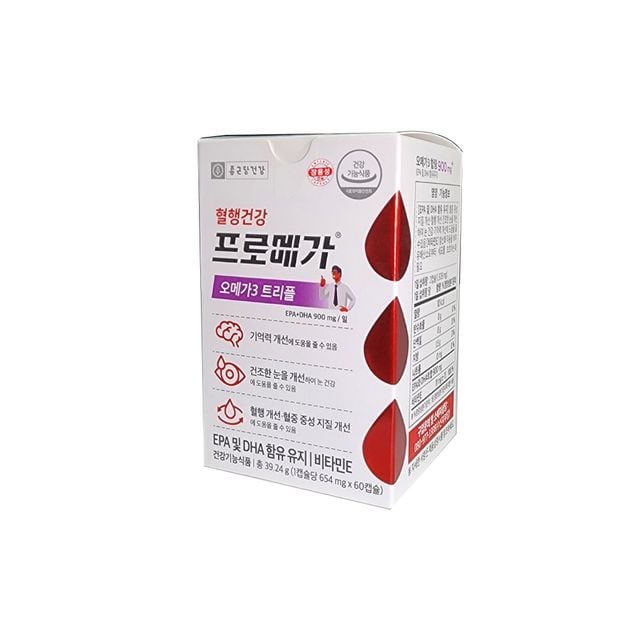 종근당건강 프로메가 오메가3 트리플 장용성 캡슐 1개
