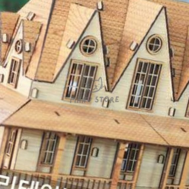 3D나무입체퍼즐 조립식미니하우스 페어리 테일 빌라