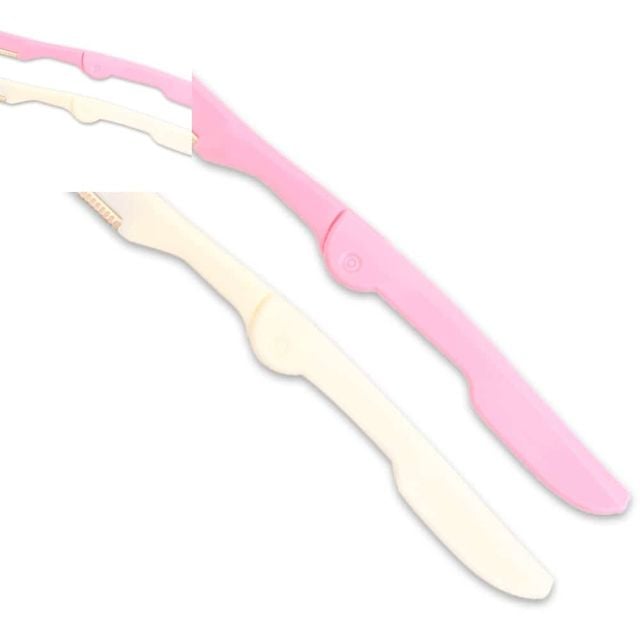 반접이형 눈썹칼 2p 눈썹정리칼 잔털제거기 눈썹다듬기 눈썹면도기