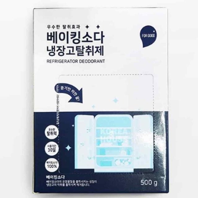 탈취제 500g 냉장고탈취 베이킹소다청소 냉장고냄새제거 무향탈취제
