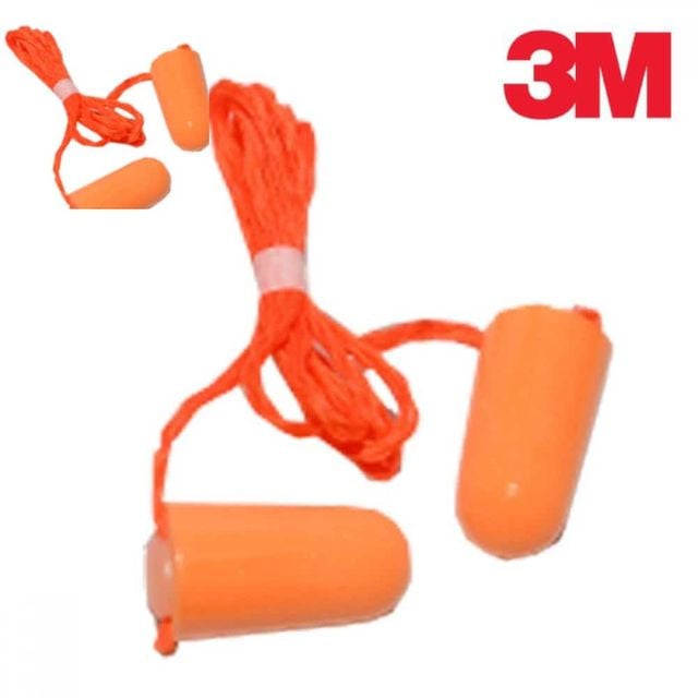 3M 끈이 달린 폼 타입 귀마개 공부귀마개 수면이어플러그 산업용귀마개 작업용귀마개