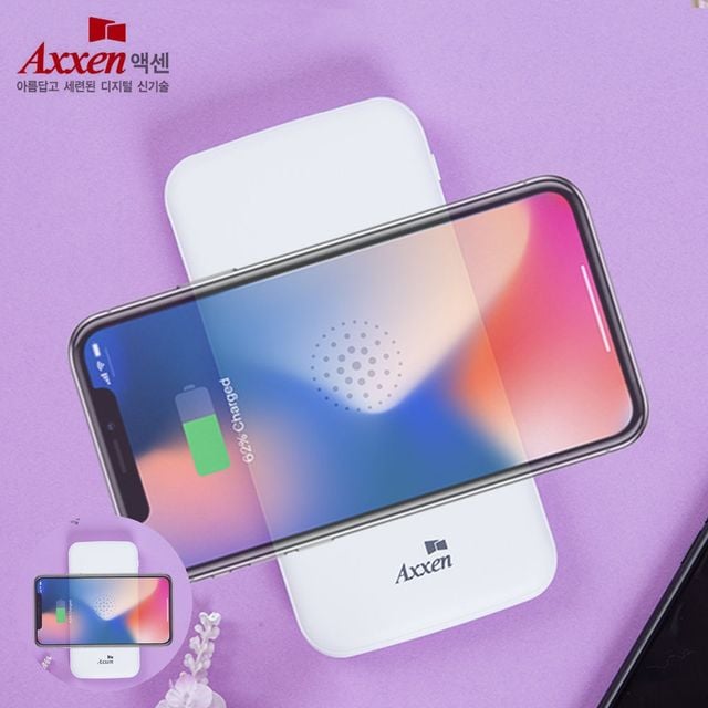 휴대용핸드폰배터리 여행용보조배터리 고속무선 충전기 QC3.0 듀얼포트 10000mAh