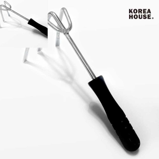 세발 갈고리 호미 철제잡초제거낫형호미 수공 원예정원용