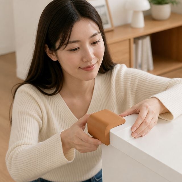 모서리 가드 EVA 6컬러 베이비 육아용품 안전 쿠션 거실 침실 인테리어 소품 - 이미지 1